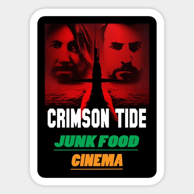 Crimson Tide Collector's Sticker Sticker by JunkfoodCinema